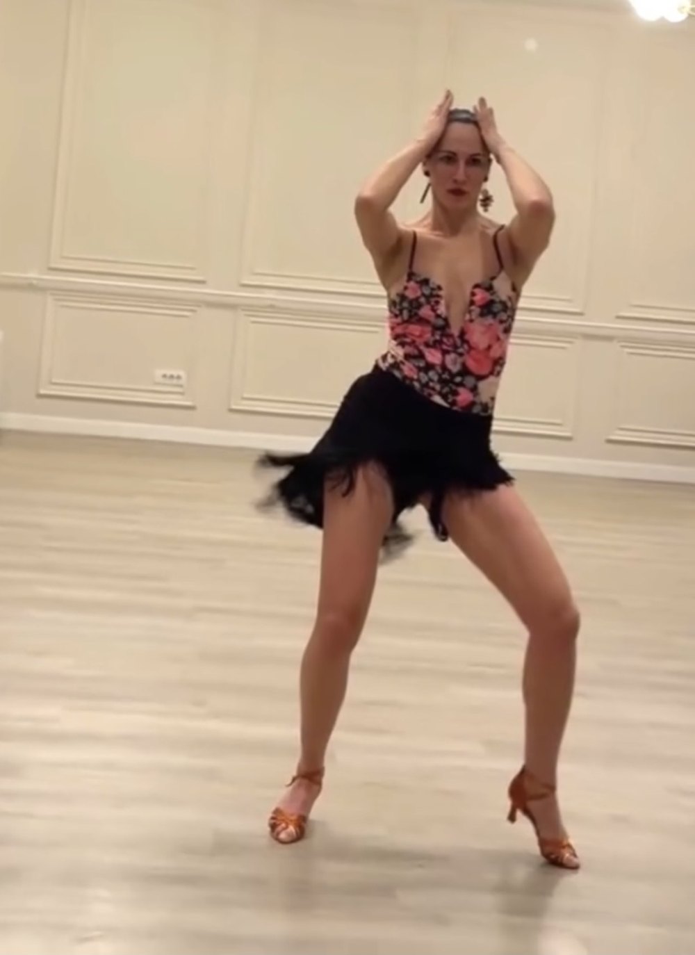 Lady style latino ples, instruktorka Ivana